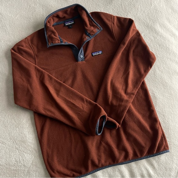 PATAGONIA // Men’s fleece 1/4 button up (S) - Picture 3 of 3